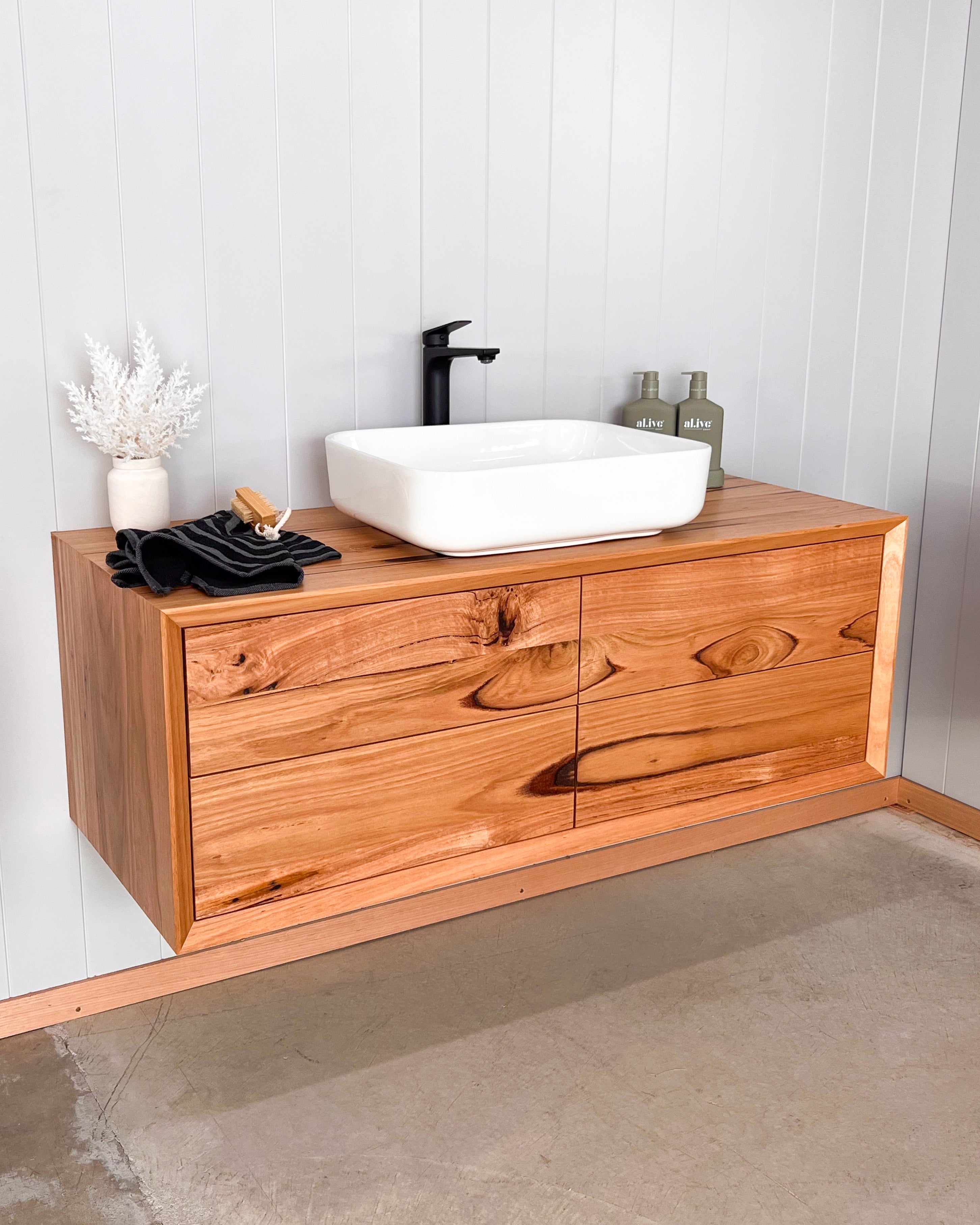Timber Bathroom Vanities | Messmate