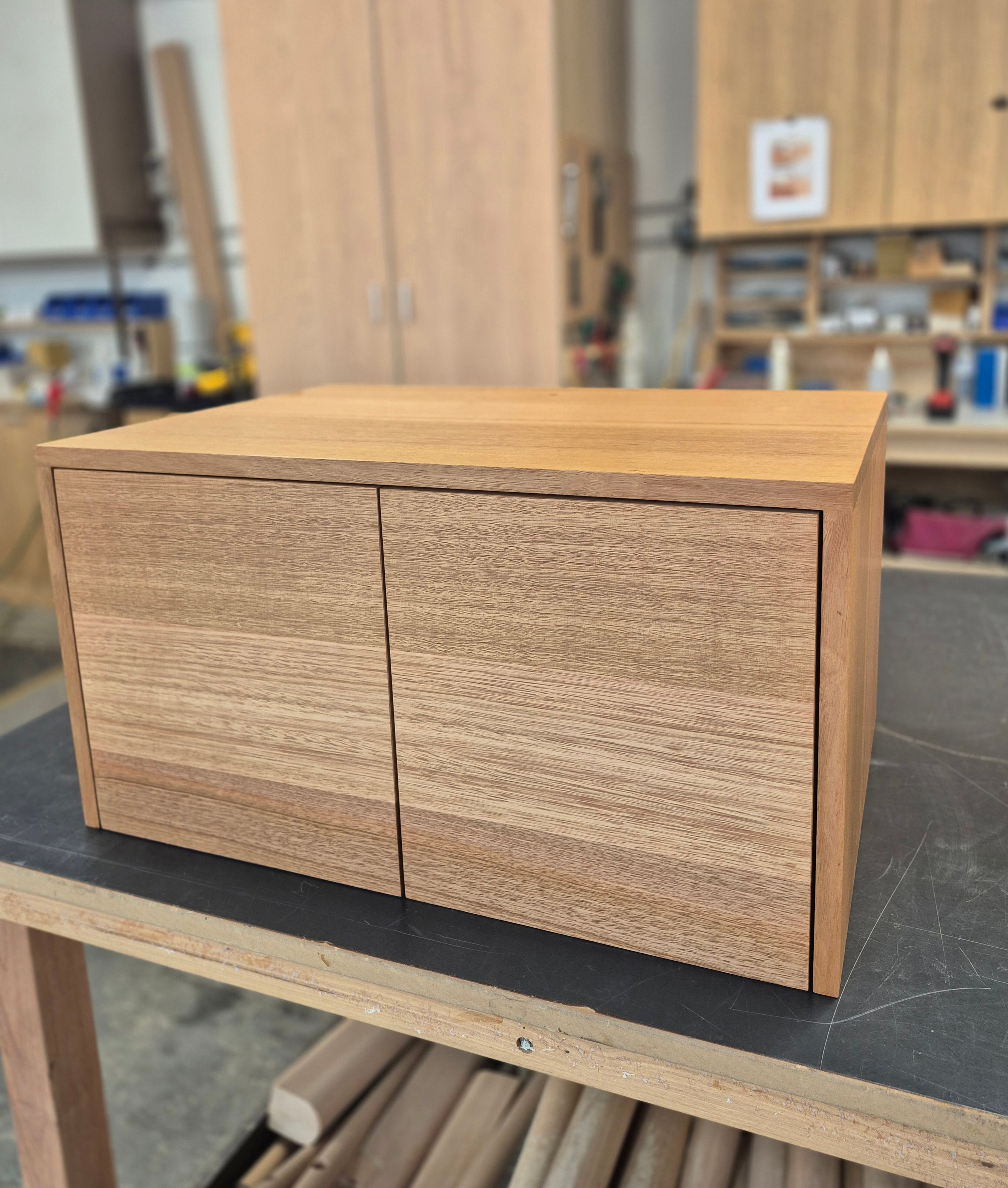 IN STOCK - Yarra Vanity - 750mm - Tas Oak - 2x Doors