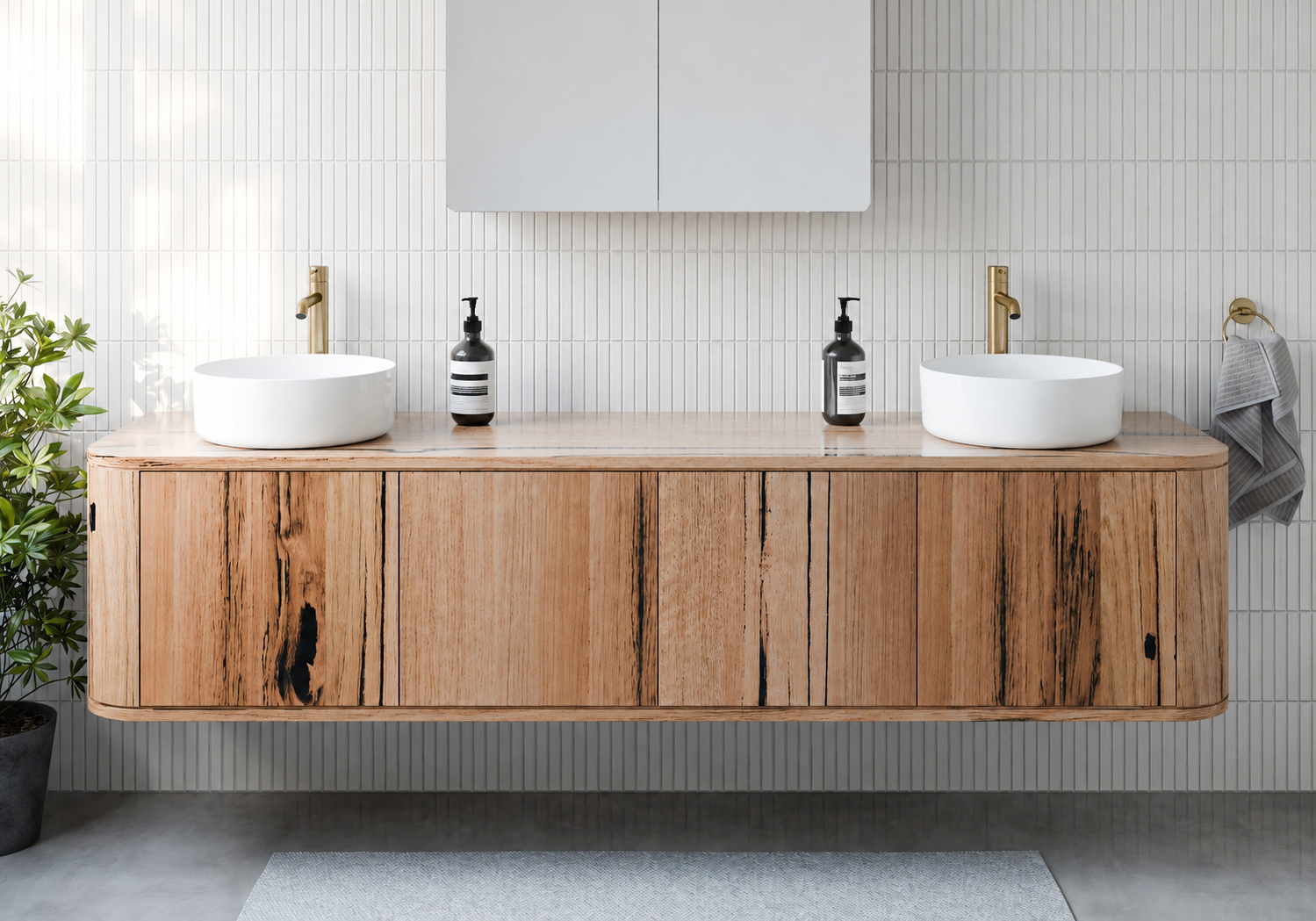 Lomandra Timber Vanity
