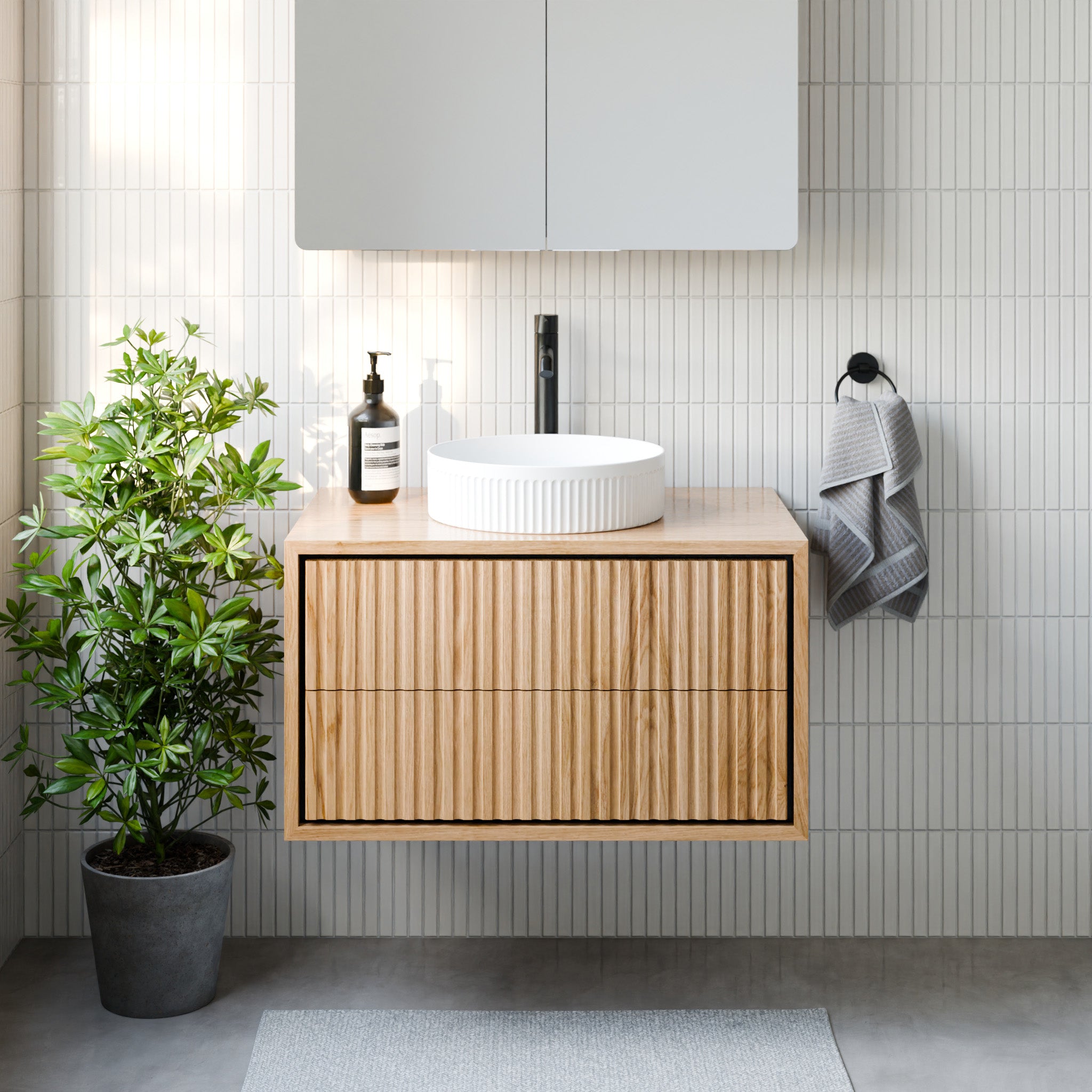 Fenton Timber Vanity