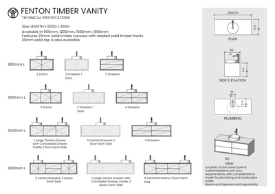 Fenton Timber Vanity view 6
