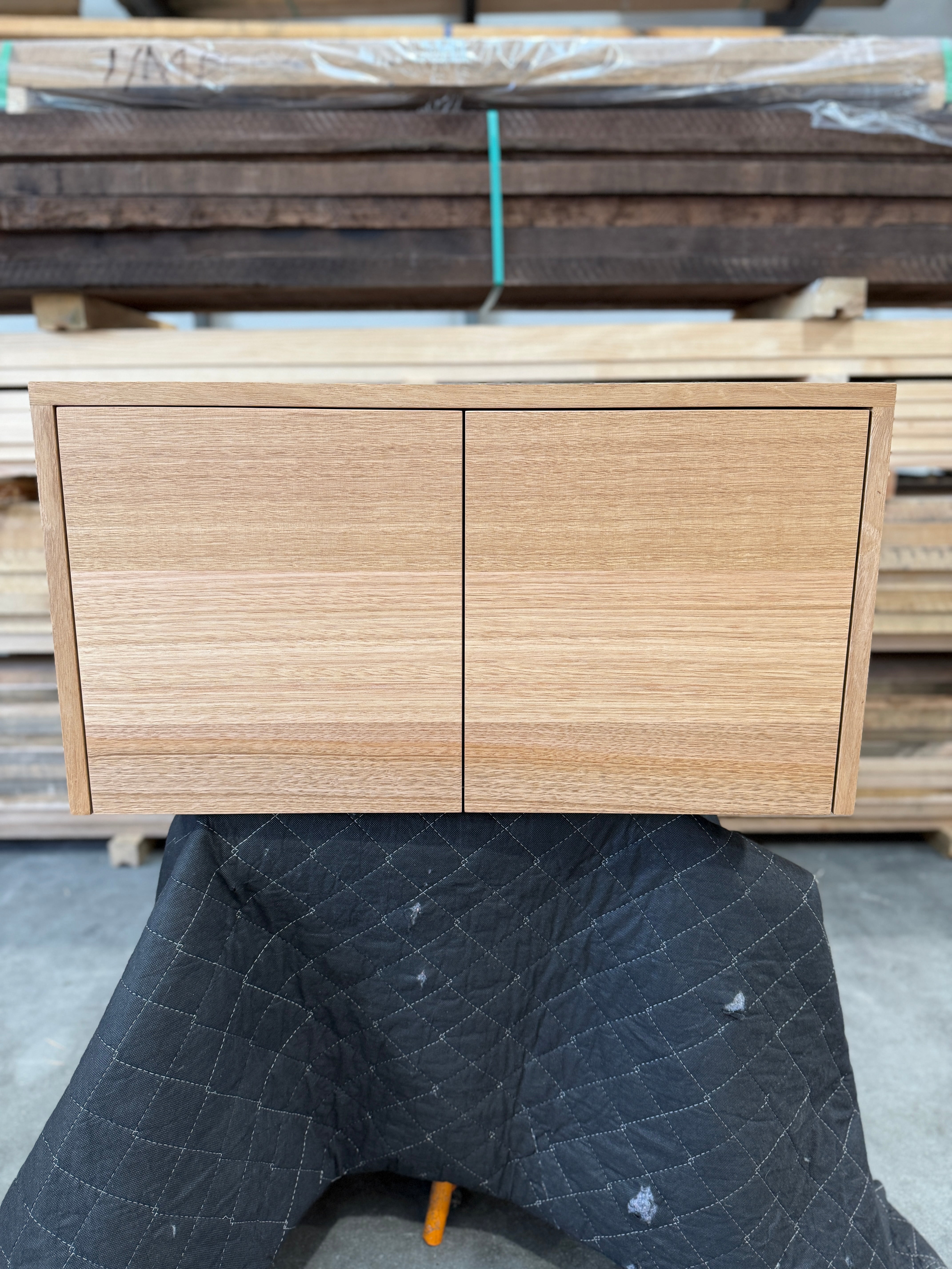 IN STOCK - Yarra Vanity - 600mm - Tas Oak - 2x Door