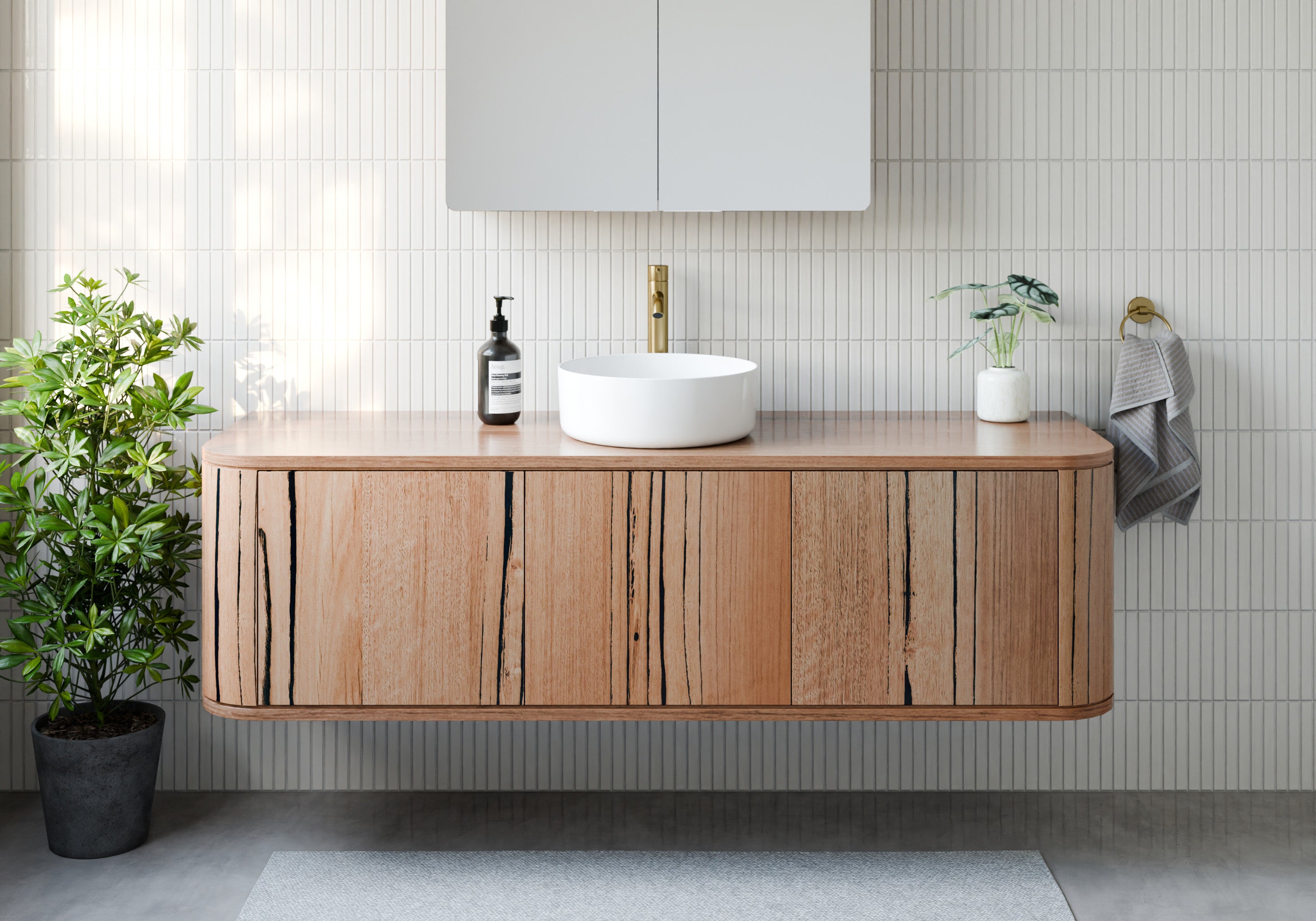 Lomandra Timber Vanity