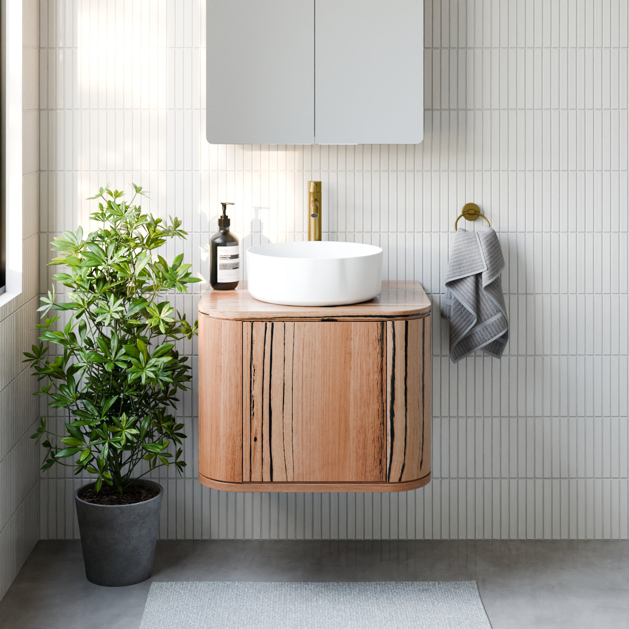 Lomandra Timber Vanity