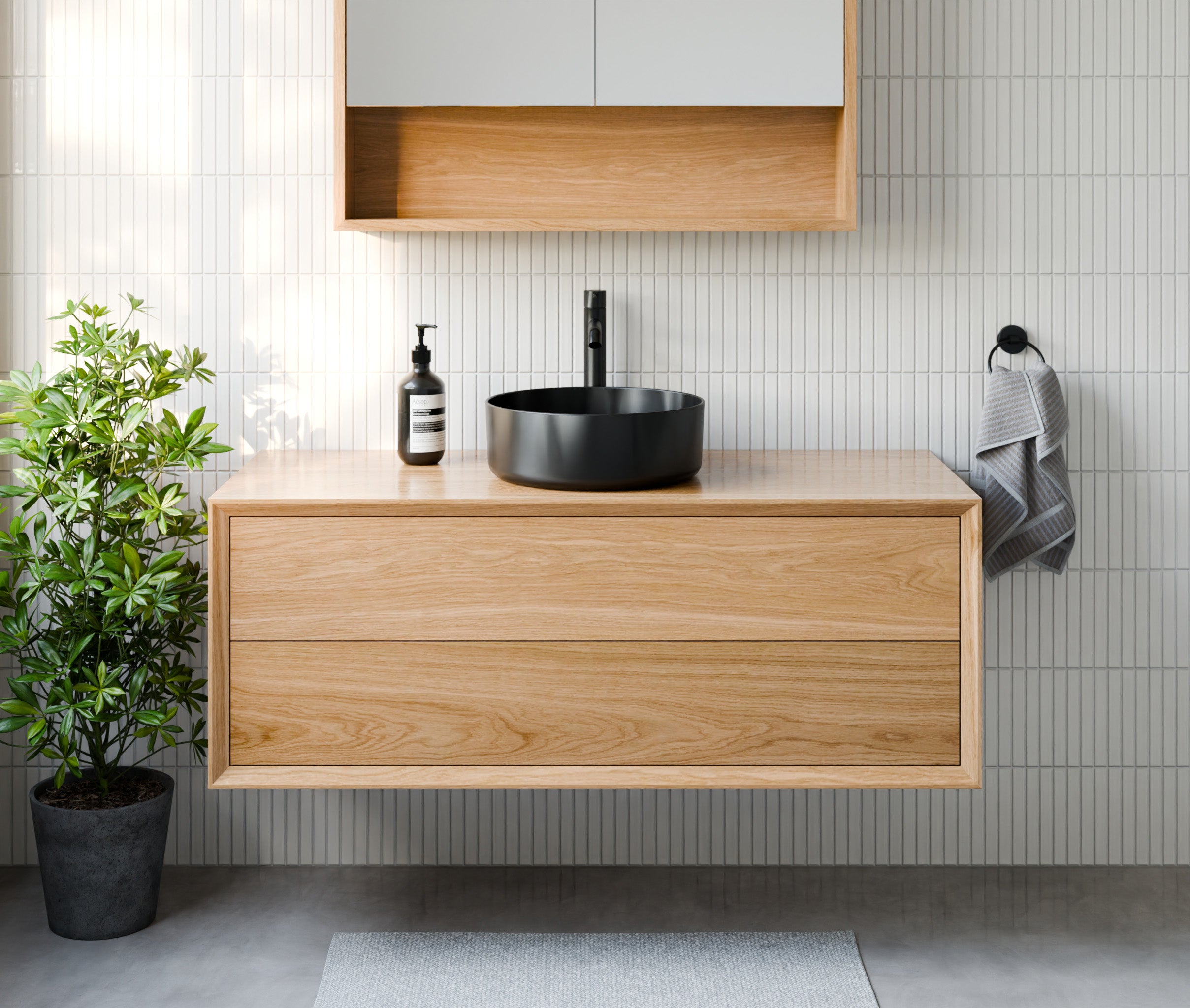 Mansfield Timber Vanity