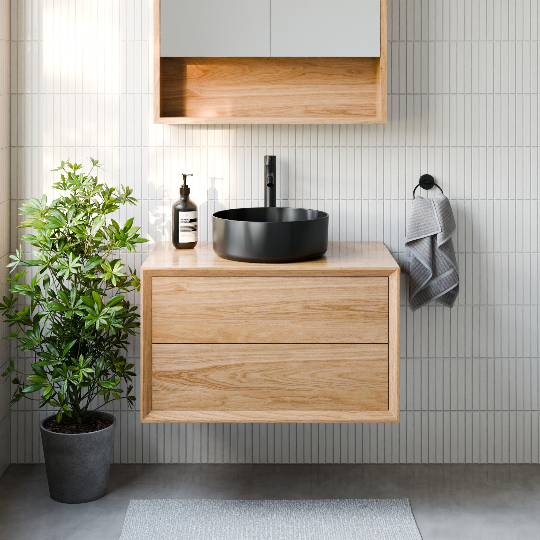 Mansfield Timber Vanity
