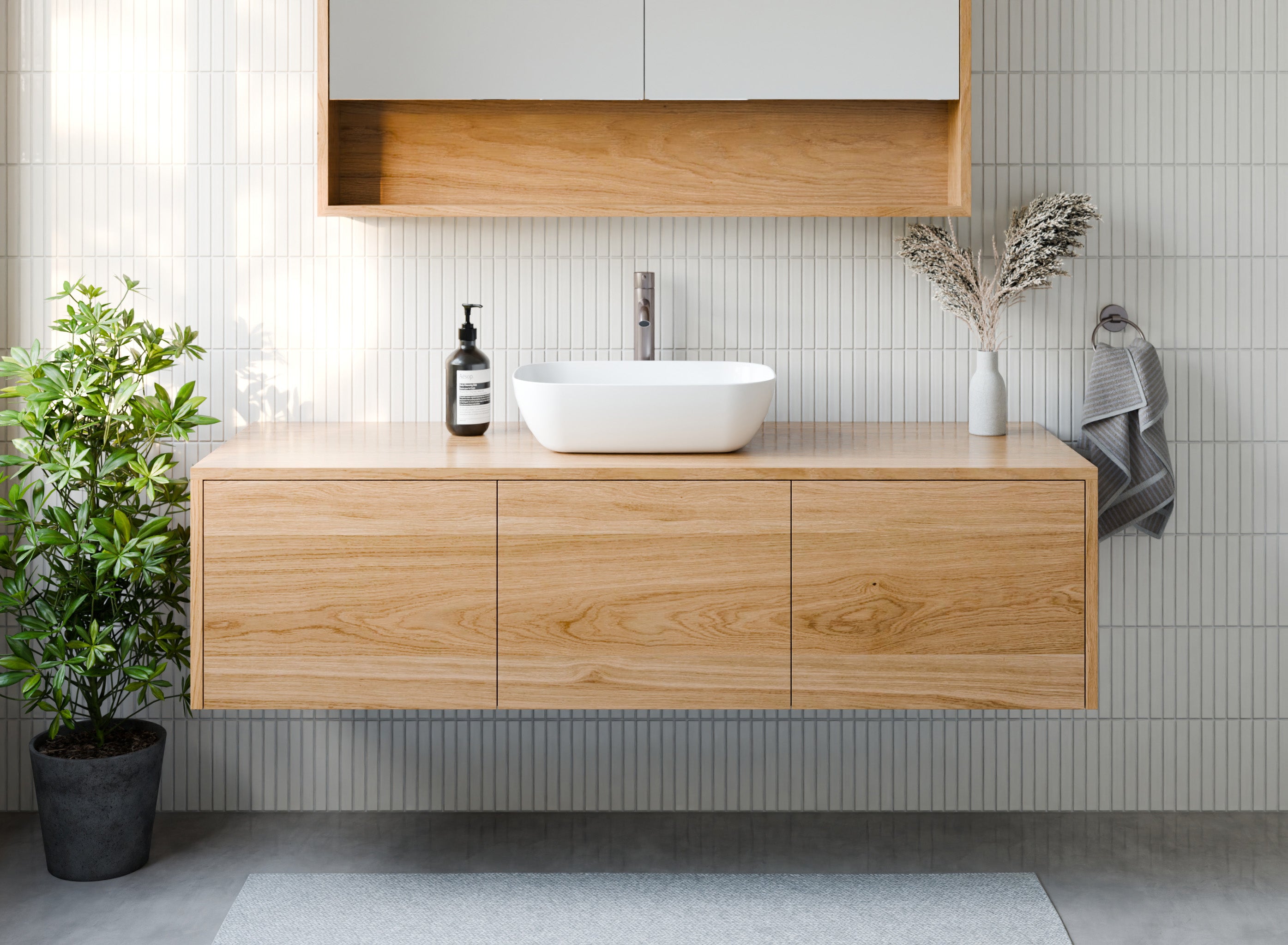 Mansfield Timber Vanity