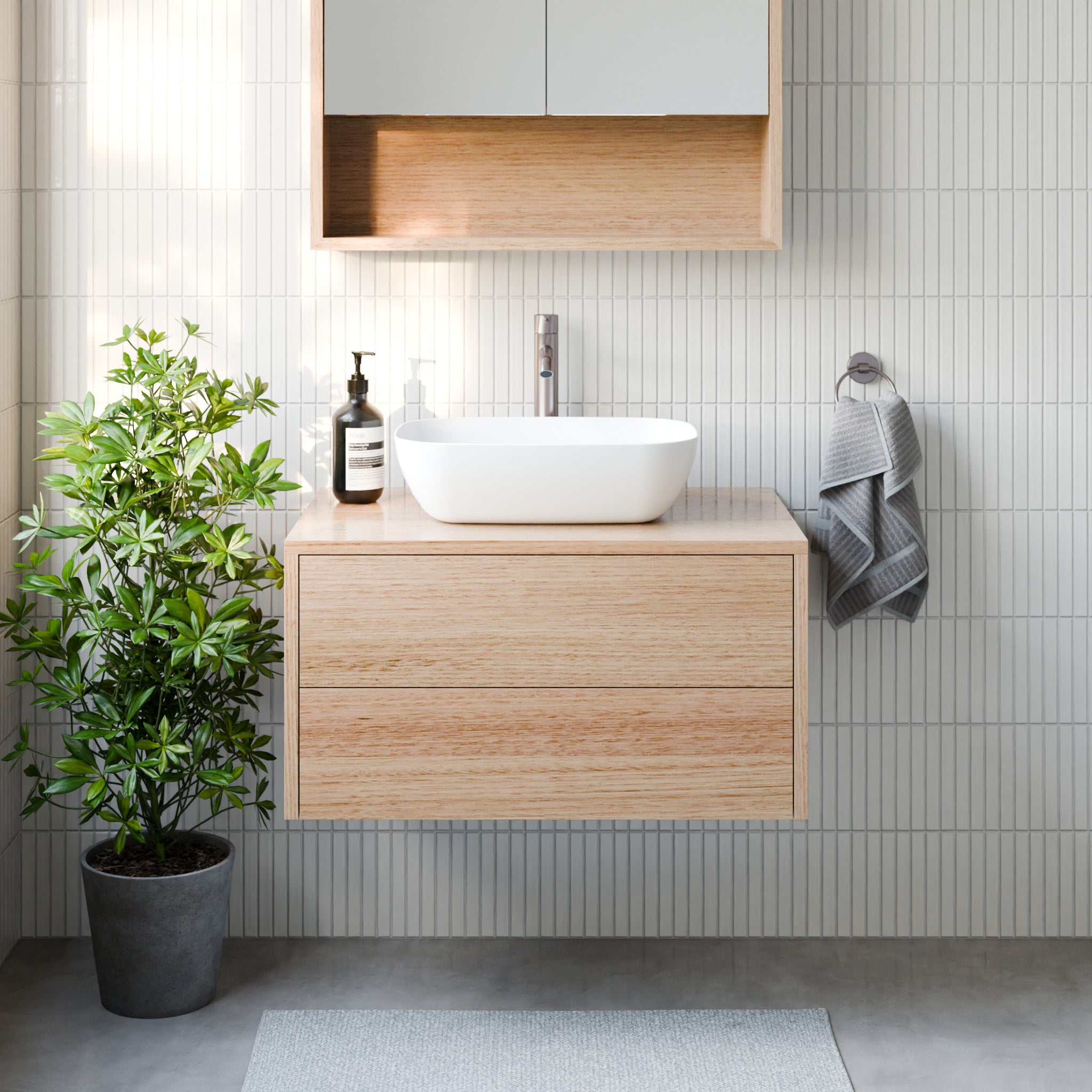 Mansfield Timber Vanity