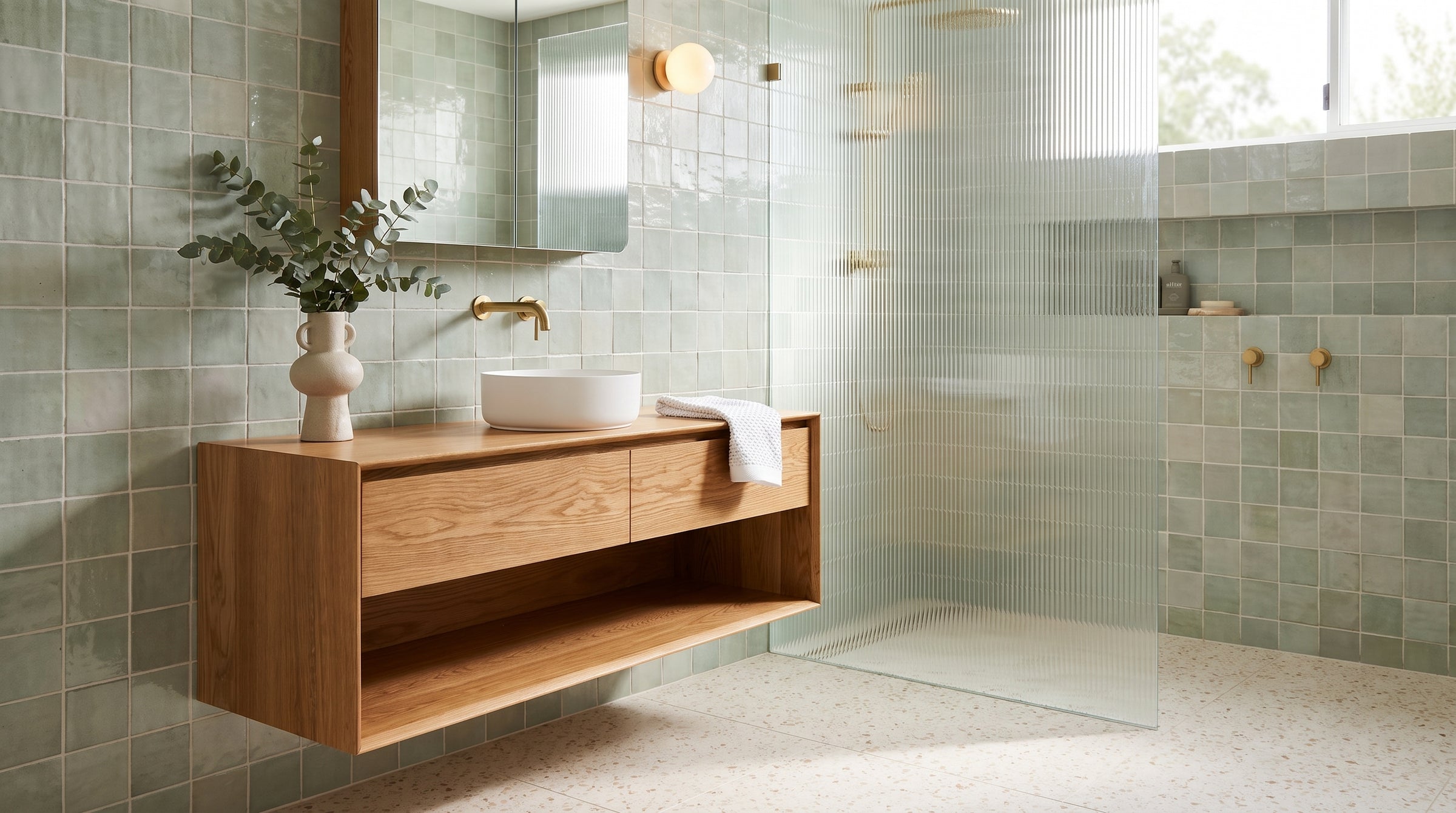 Solid timber bathroom vanities, handcrafted in Melbourne