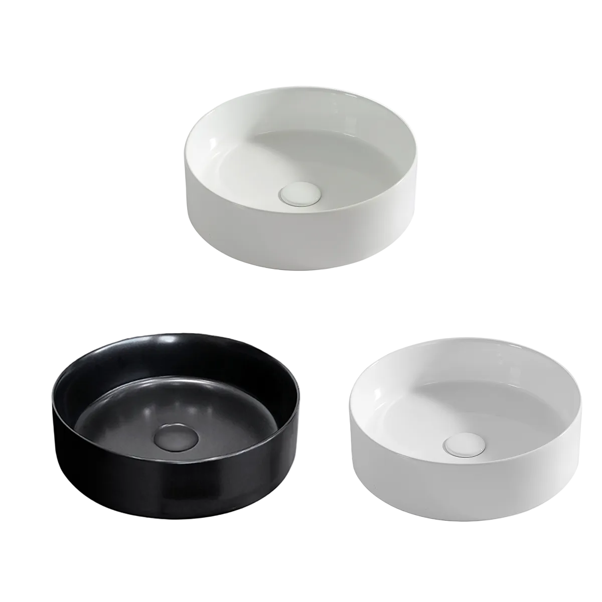 Round Ceramic Basin