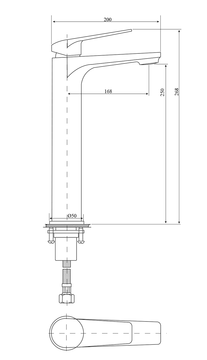 Celsior Tall Basin mixer