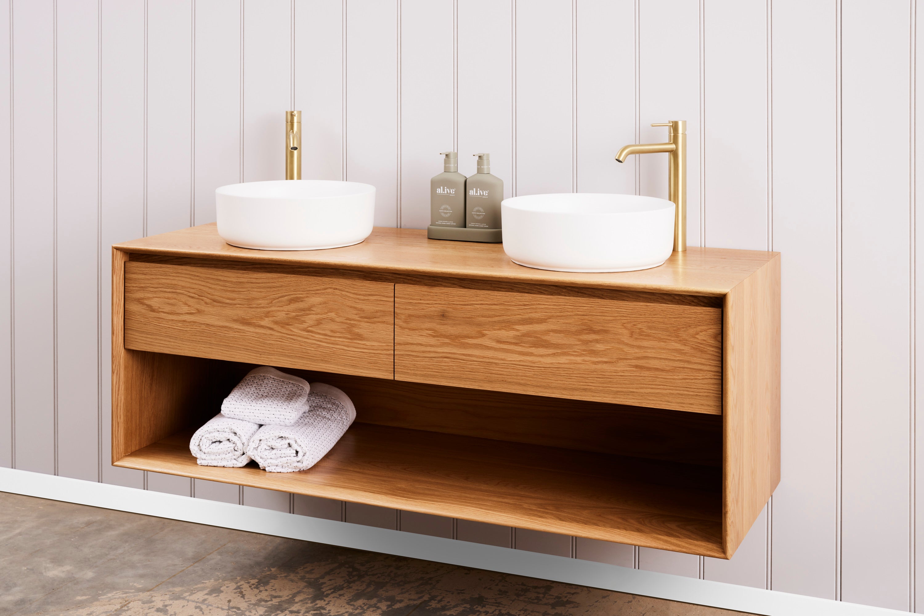 Henne Timber Vanity