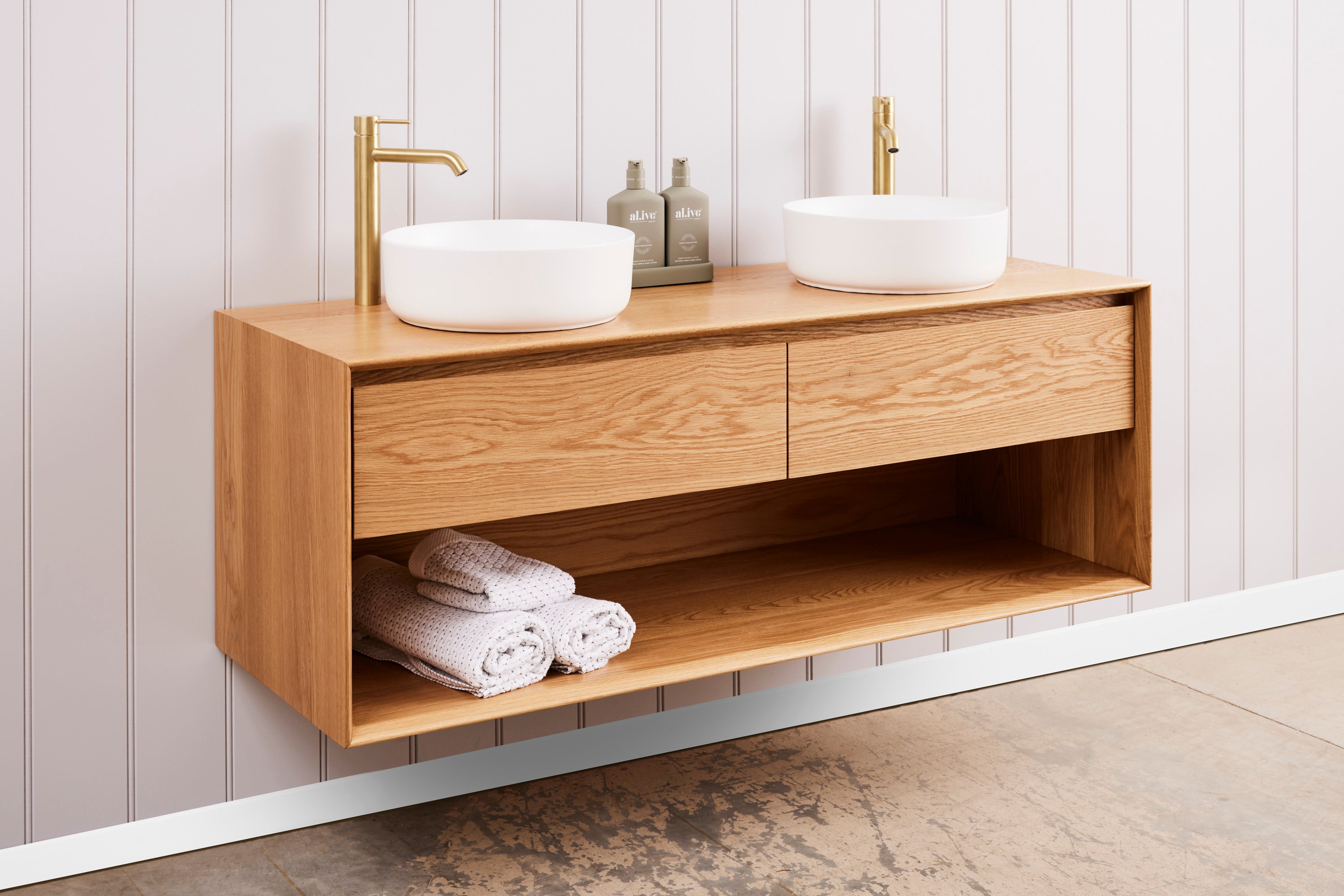 Henne Timber Vanity